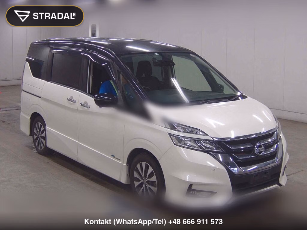 NISSAN SERENA 5D HIGHWAY STAR 2016, aukcja z Japonii, zdjęcie 1