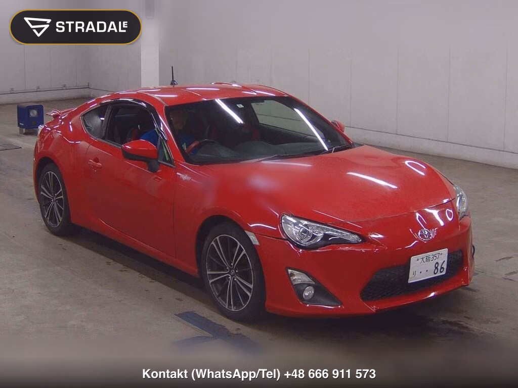 TOYOTA 86 2013, aukcja z Japonii, zdjęcie 1
