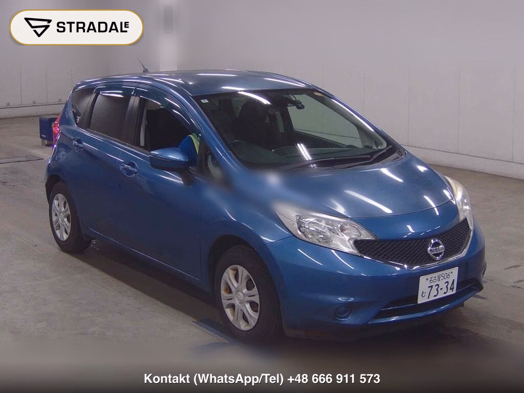 NISSAN NOTE X 2016, aukcja z Japonii, zdjęcie 1