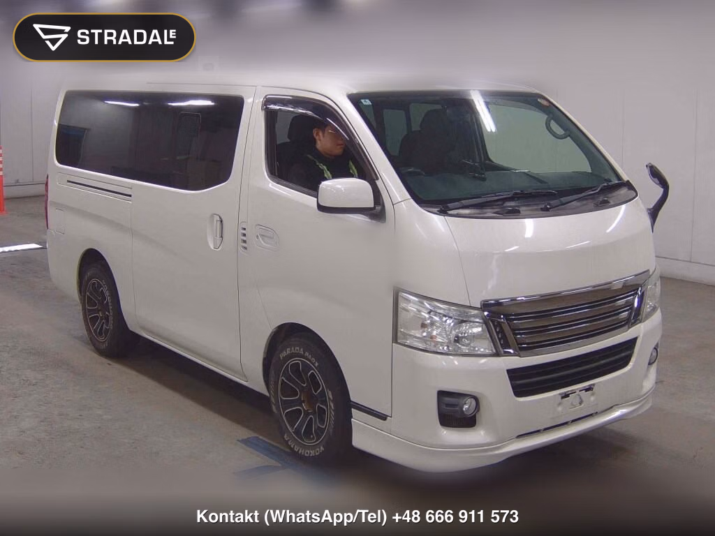 NISSAN NV350CARAVAN VAN 5D LONG RIDER PREMIUM GX TURBO 2016, aukcja z Japonii, zdjęcie 1