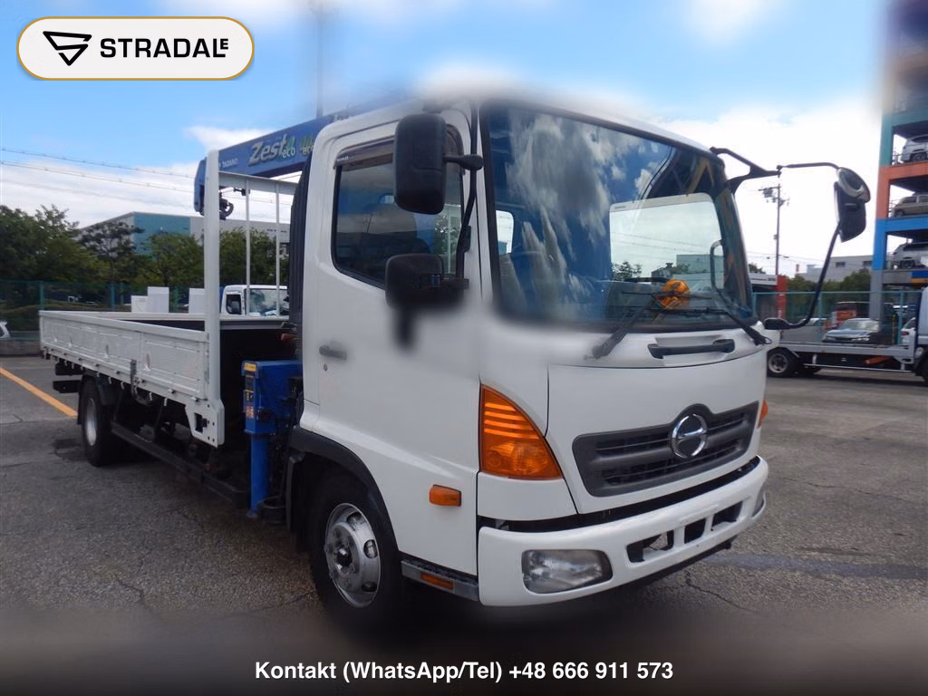HINO HINO RANGER 2D CRANE 2012, aukcja z Japonii, zdjęcie 1