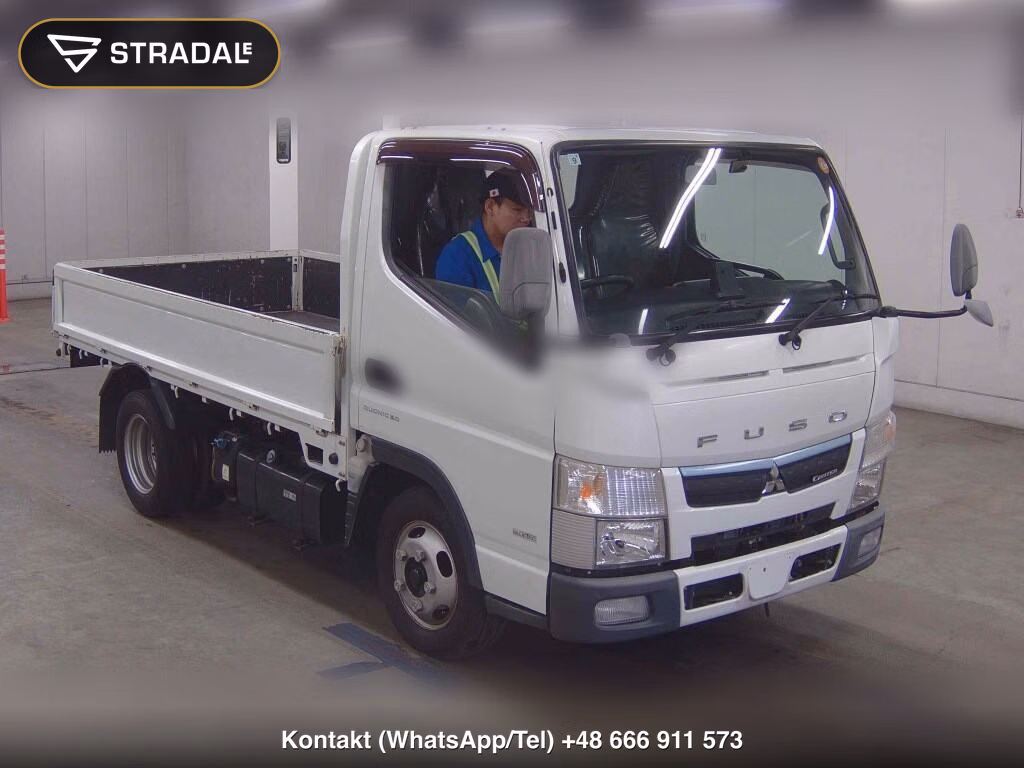 MITSUBISHI FUSO CANTER 2D ALL LOW DECK 2018, aukcja z Japonii, zdjęcie 1