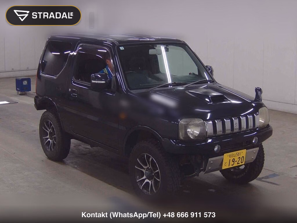SUZUKI JIMNY 3D 4WD WILD WIND 2008, aukcja z Japonii, zdjęcie 1