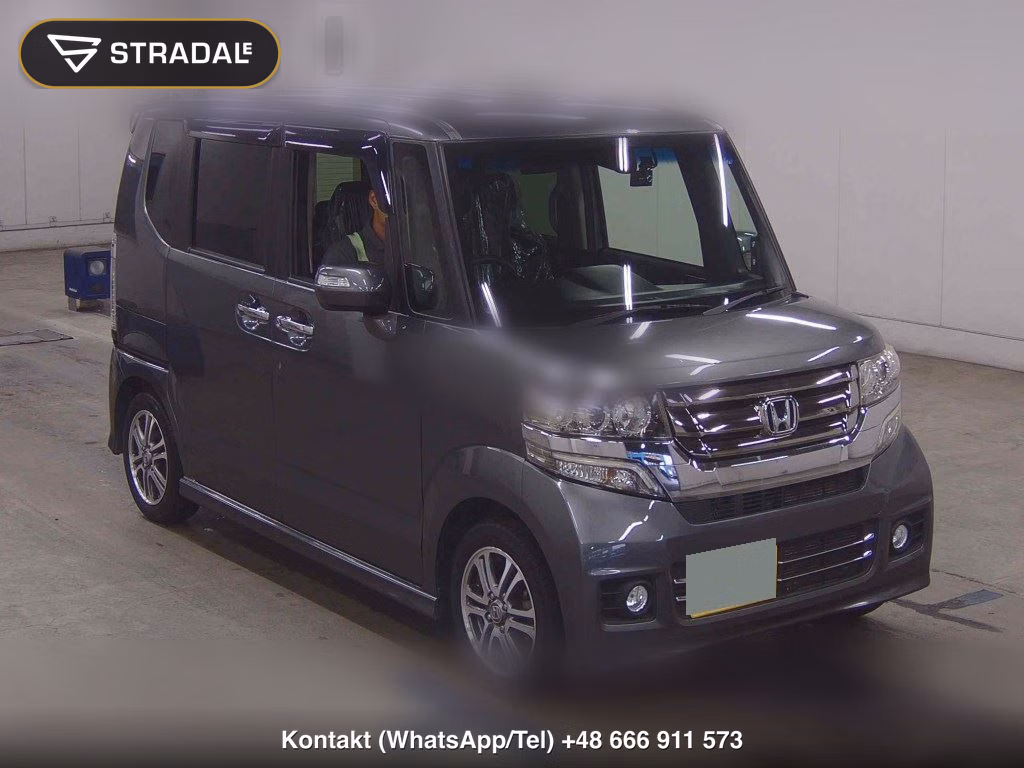 HONDA N-BOX CUSTOM G・L PACKAGE 2016, aukcja z Japonii, zdjęcie 1