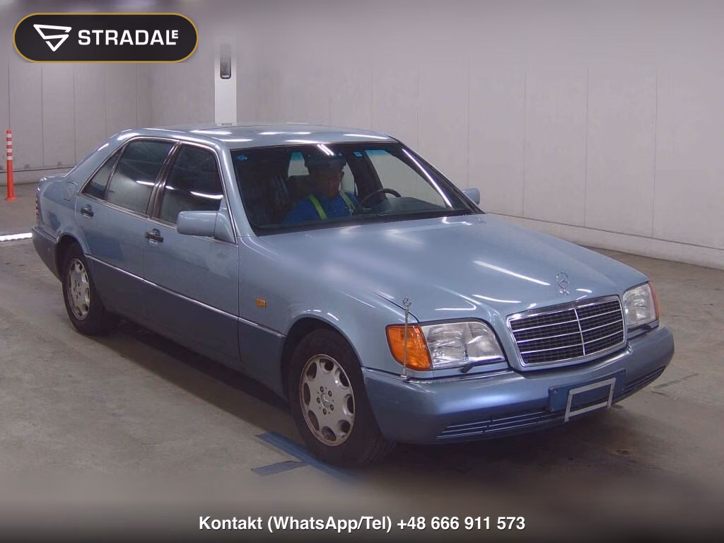 MERCEDES BENZ S-CLASS 4D 600SEL 1993, aukcja z Japonii, zdjęcie 1
