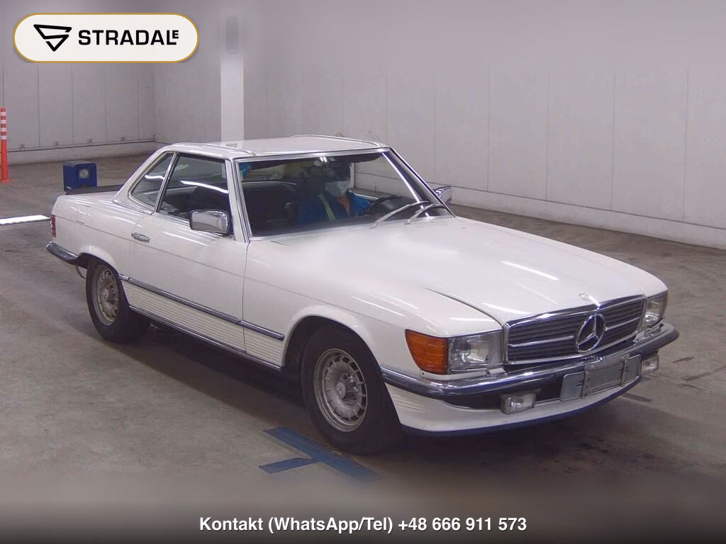 MERCEDES BENZ SL OP 380SL 1981, aukcja z Japonii, zdjęcie 1