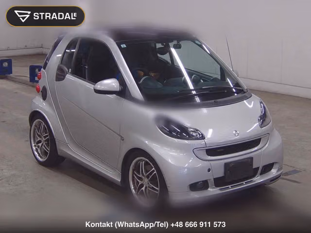 MCC SMART FORTWO COUPE BRABUS EXCLUSIVE 2011, samochód z aukcji Japonii