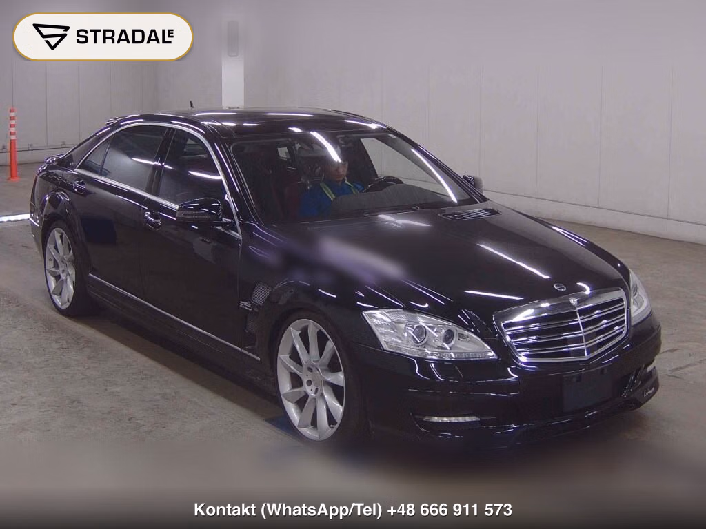 MERCEDES BENZ S-CLASS 4D 2012, aukcja z Japonii, zdjęcie 1