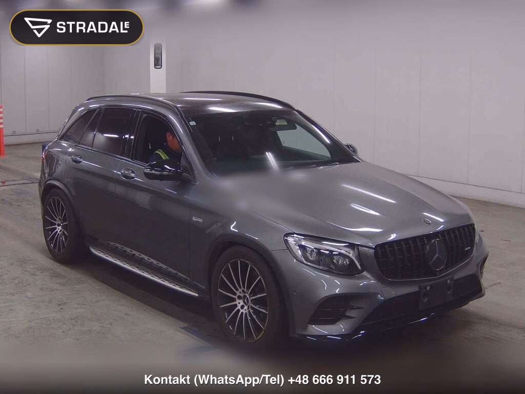 MERCEDES AMG GLC 4WD GLC43 4MATIC LEATHER EXCLUSIVE PACKAGE 2017, aukcja z Japonii, zdjęcie 1
