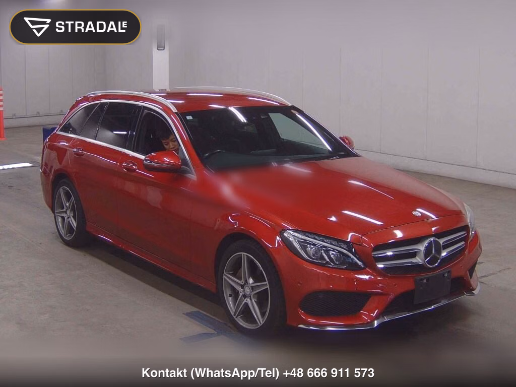 MERCEDES BENZ C-CLASS STATIONWAGON C200 STATIONWAGON SPORTS 2016, aukcja z Japonii, zdjęcie 1