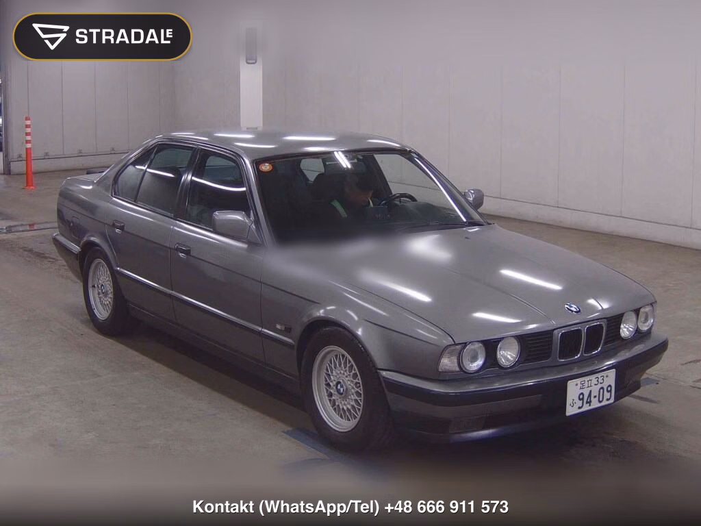 BMW 5 SERIES 4D 525I 1992, aukcja z Japonii, zdjęcie 1