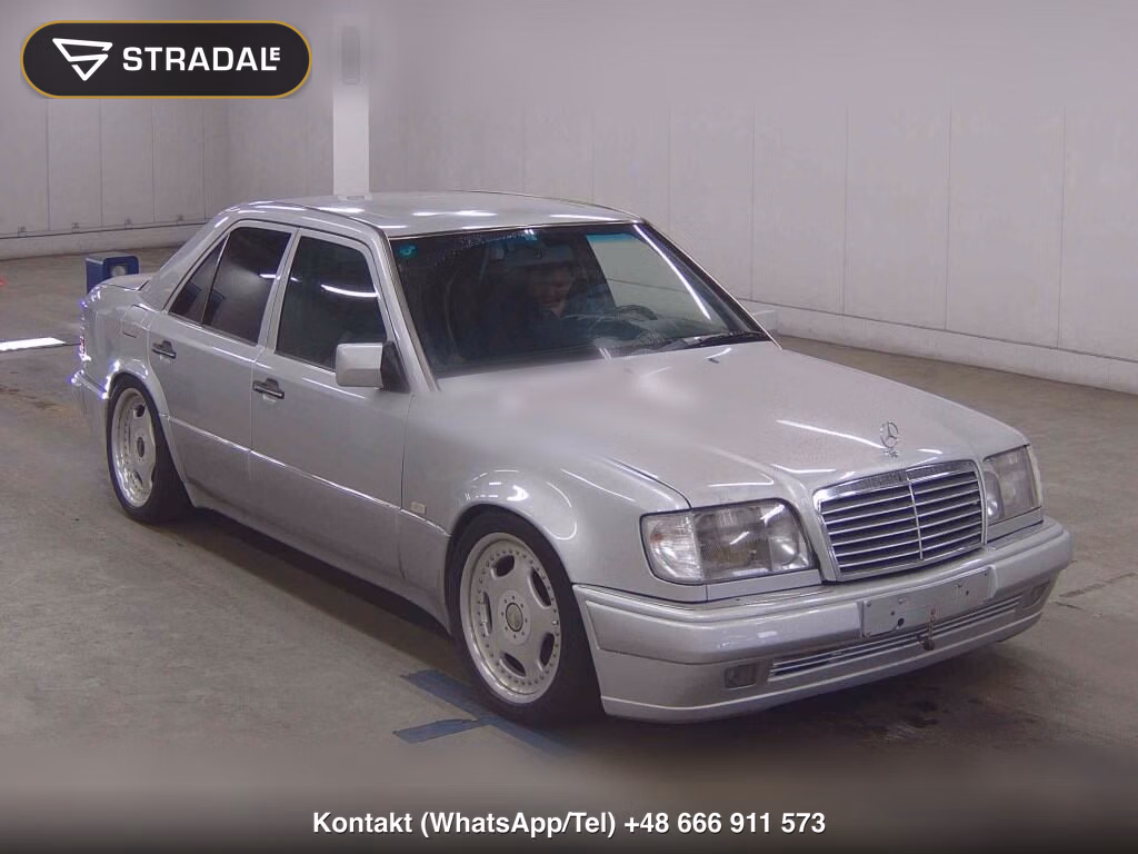 MERCEDES BENZ E-CLASS 4D E500 1993, aukcja z Japonii, zdjęcie 1
