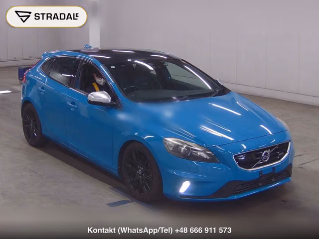 VOLVO V40 T5 R-DESIGN 2013, samochód z aukcji Japonii