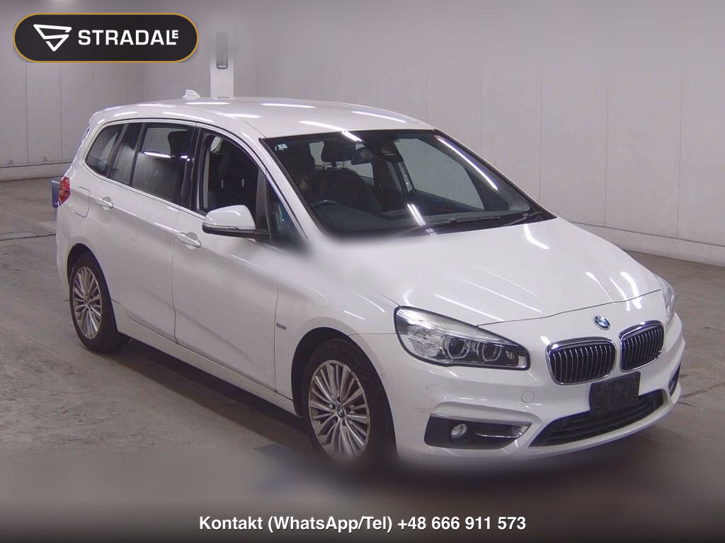 BMW 2 SERIES 5D 218D GRAN TOURER LUXURY 2015, aukcja z Japonii, zdjęcie 1