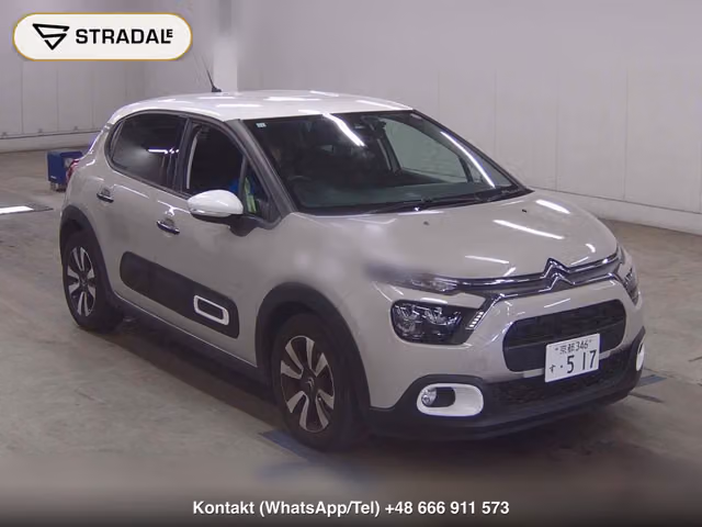 CITROEN C3 SHINE 2023, samochód z aukcji Japonii