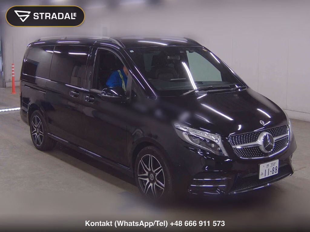 MERCEDES BENZ V-CLASS 5D V220D AVANTGARDE LONG AMG LINE 2021, aukcja z Japonii, zdjęcie 1