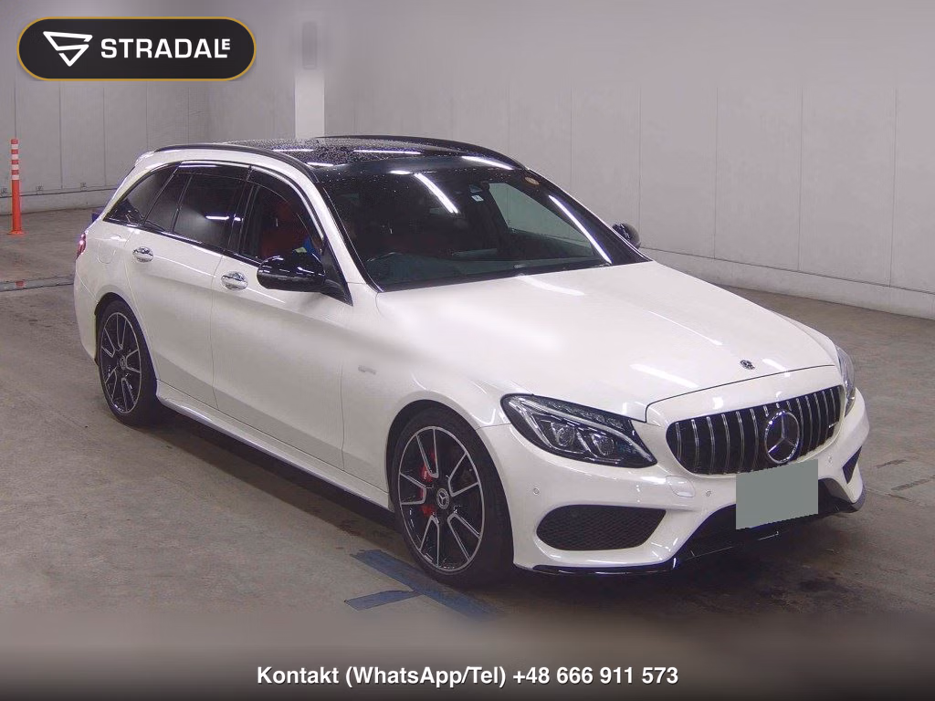 MERCEDES AMG C-CLASS STATIONWAGON 4WD C43 4MATIC STATIONWAGON 2017, aukcja z Japonii, zdjęcie 1