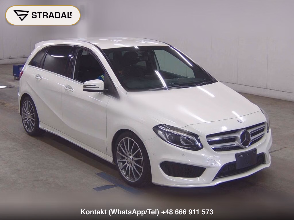 MERCEDES BENZ B-CLASS B180 SPORTS 2015, aukcja z Japonii, zdjęcie 1