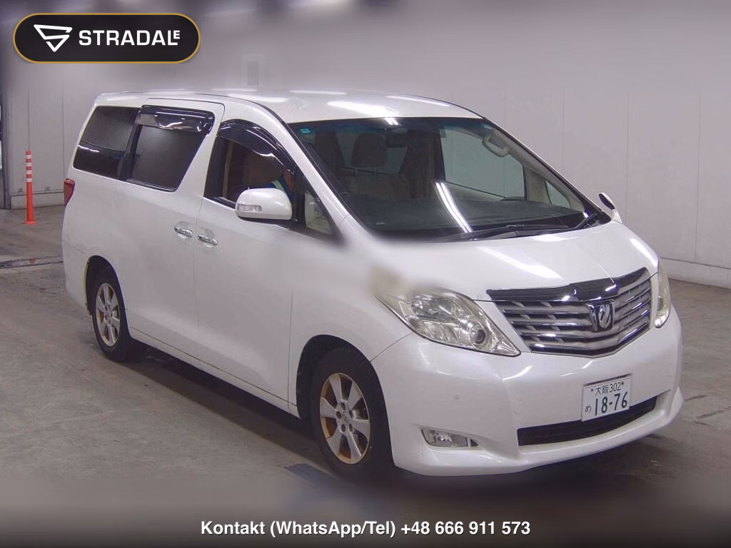 TOYOTA ALPHARD 240X 2008, aukcja z Japonii, zdjęcie 1