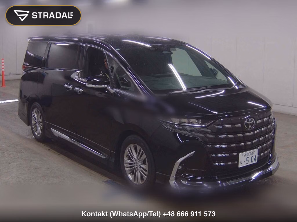 TOYOTA ALPHARD Z 2025, aukcja z Japonii, zdjęcie 1