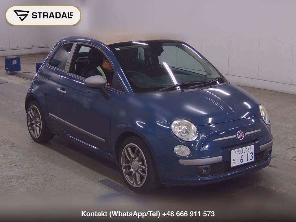 FIAT 500C BY DIESEL 2011, aukcja z Japonii, zdjęcie 1