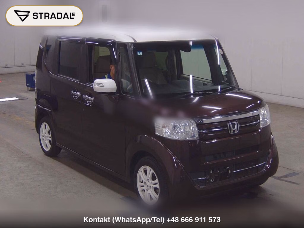 HONDA N-BOX 2TONE COLOR STYLE G・TURBO L PACKAGE 2016, aukcja z Japonii, zdjęcie 1