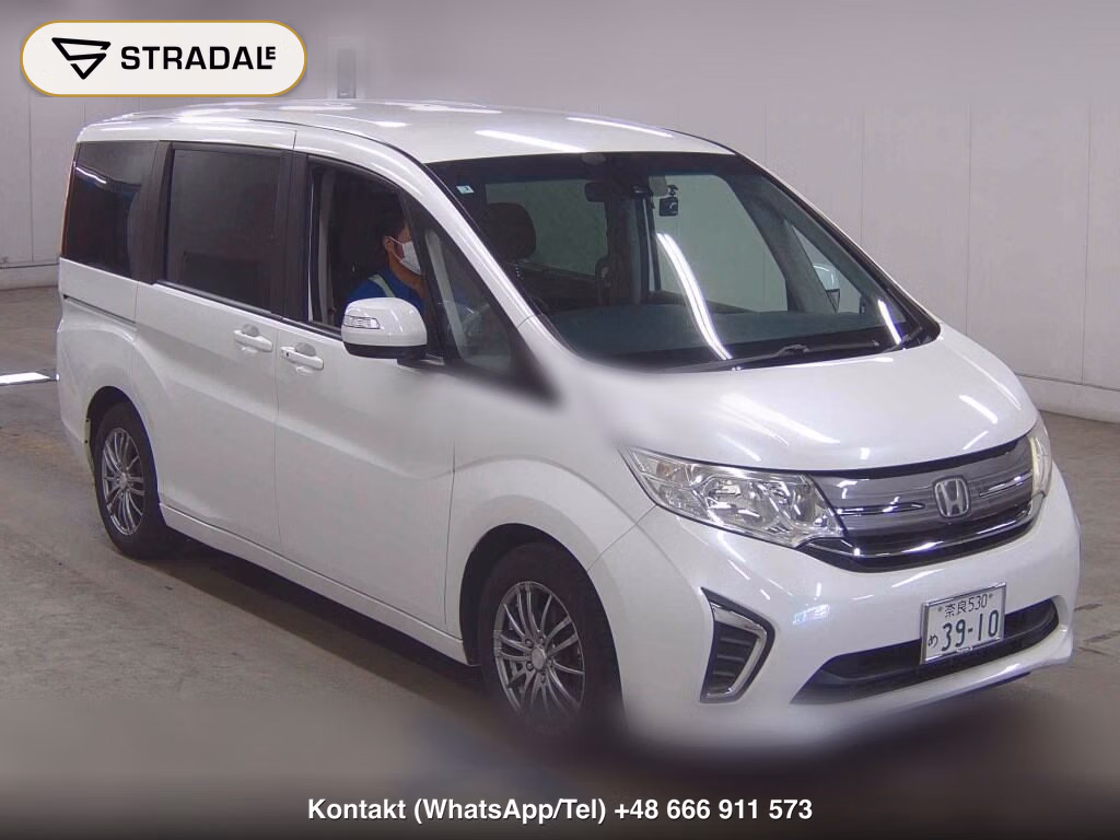 HONDA STEPWAGON 5D G HONDA SENSING 2017, aukcja z Japonii, zdjęcie 1