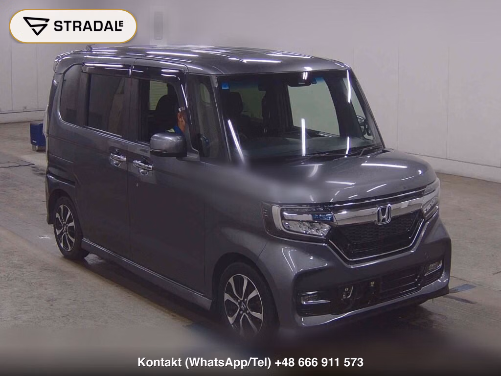HONDA N-BOX CUSTOM G・L HONDA SENSING 2019, aukcja z Japonii, zdjęcie 1