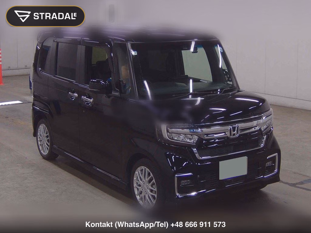 HONDA N-BOX CUSTOM L･TURBO 2023, aukcja z Japonii, zdjęcie 1