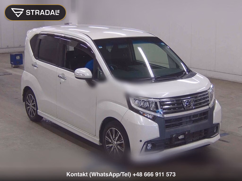 DAIHATSU MOVE 4WD CUSTOM X HYPER SA 2015, aukcja z Japonii, zdjęcie 1