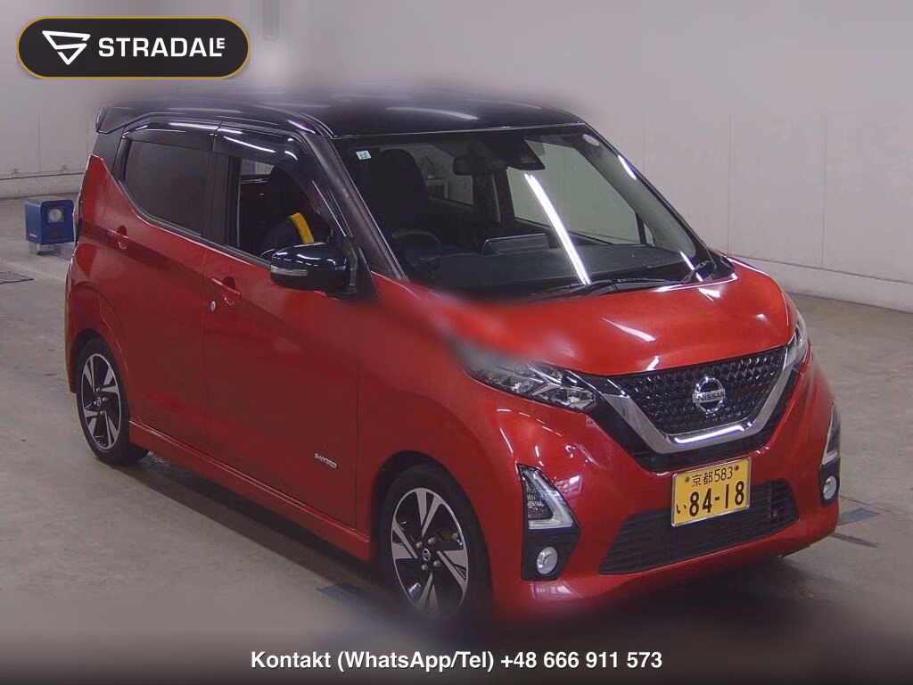NISSAN DAYZ HIGHWAY STAR G TURBO 2019, aukcja z Japonii, zdjęcie 1