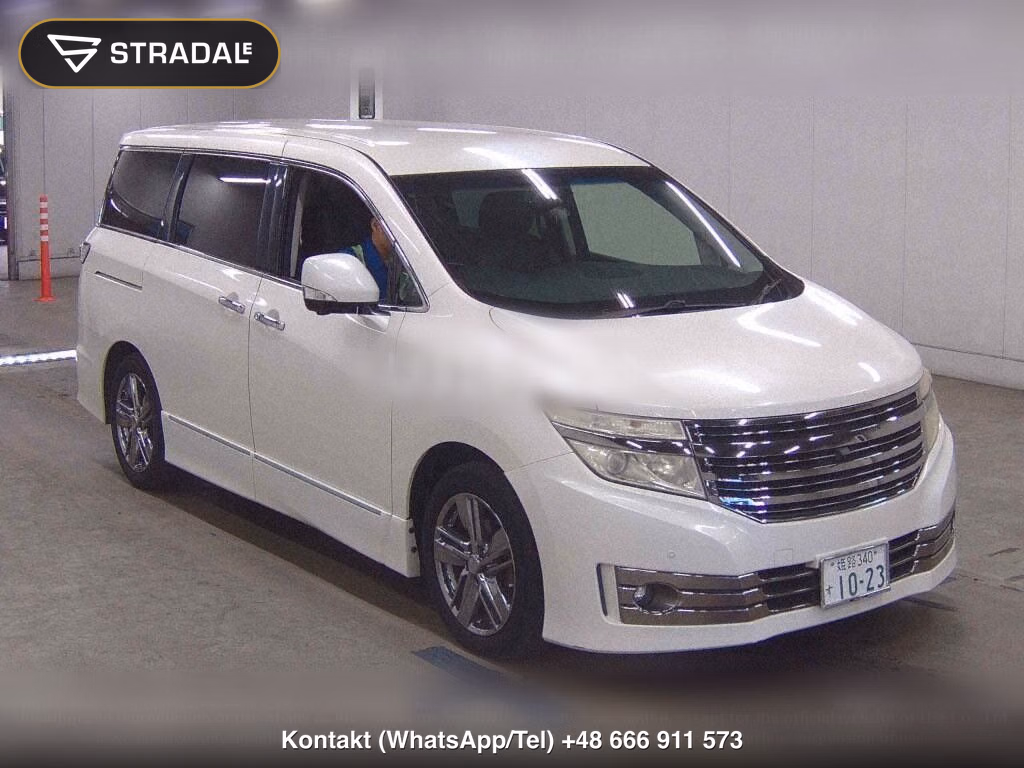 NISSAN ELGRAND 5D RIDER BLACK LINE BLACK LEATHER SEAT, miniaturka 2