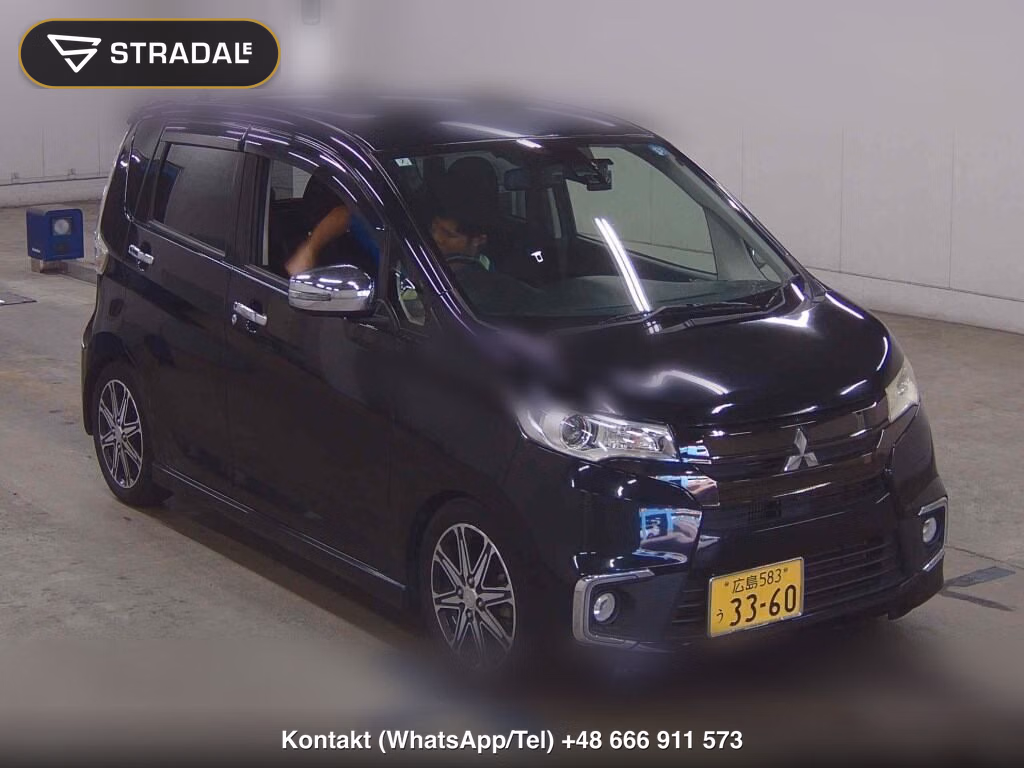 MITSUBISHI EK CUSTOM T SAFETY PACKAGE 2016, aukcja z Japonii, zdjęcie 1
