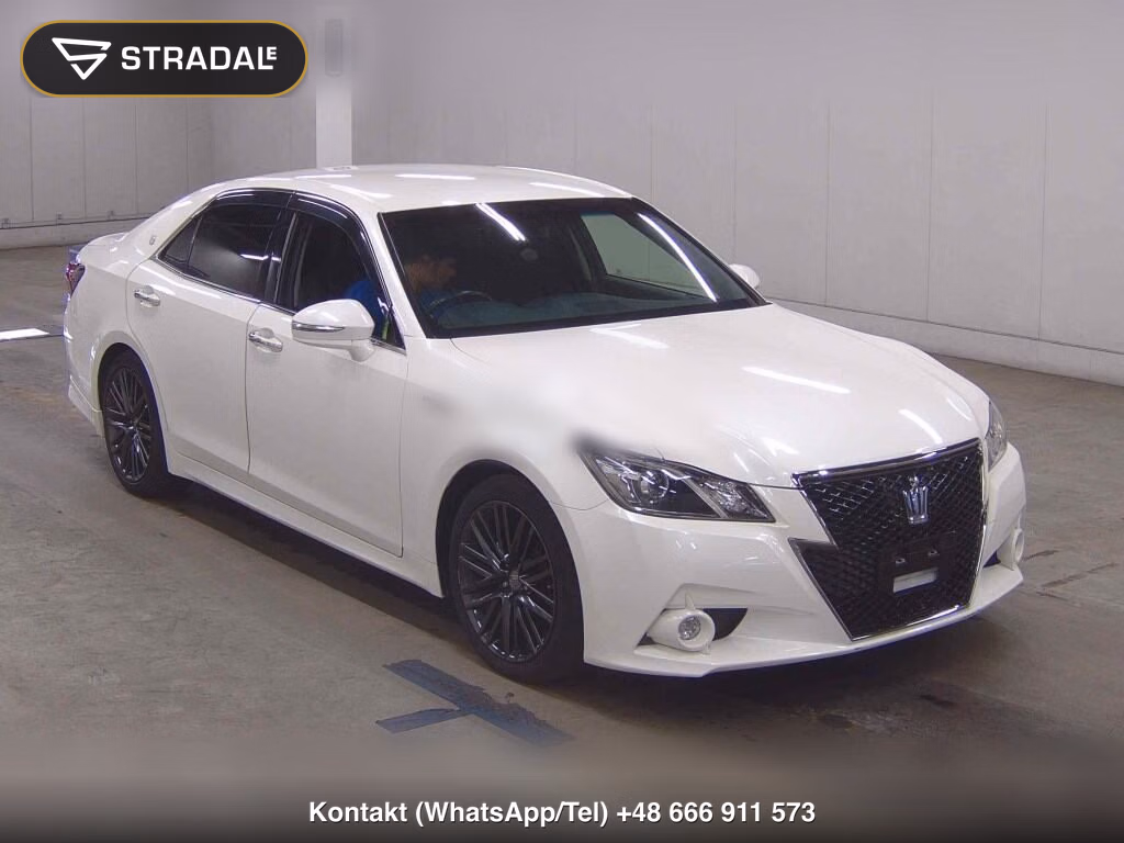 TOYOTA CROWN HYBRID ATHLETE S BLACK STYLE 2015, aukcja z Japonii, zdjęcie 1