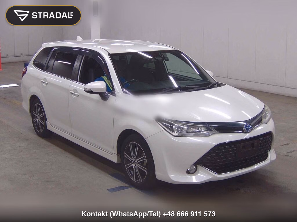 TOYOTA COROLLA FIELDER HYBRID G W×B 2016, aukcja z Japonii, zdjęcie 1