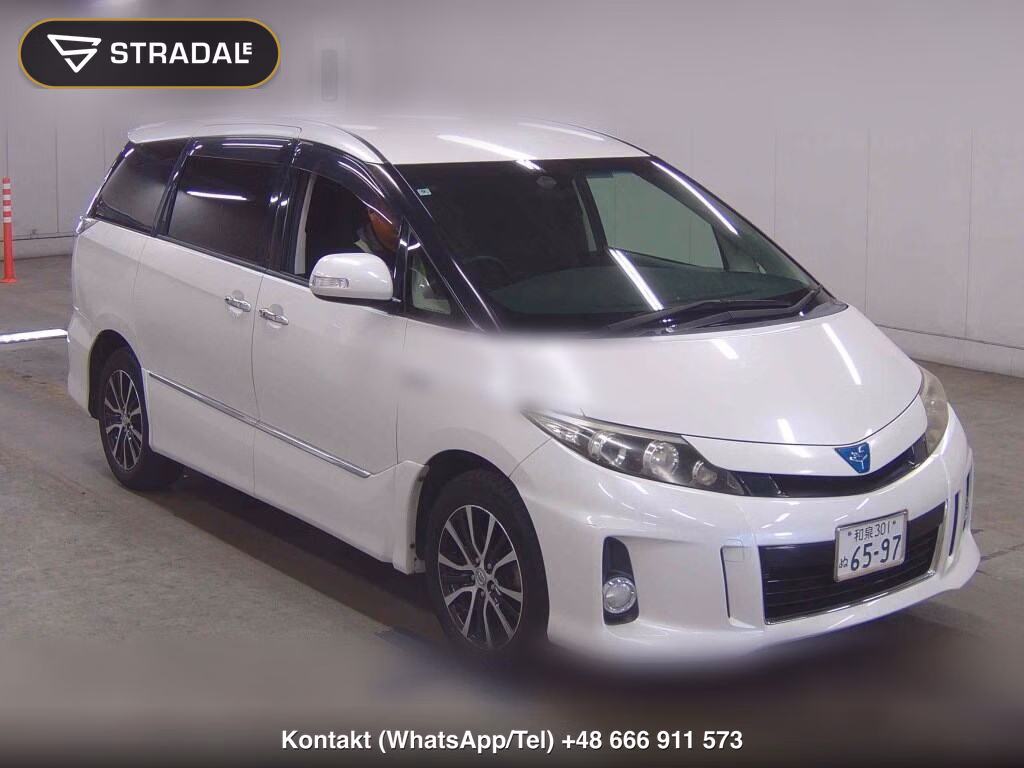 TOYOTA ESTIMA HYBRID 4WD AERAS 2012, aukcja z Japonii, zdjęcie 1