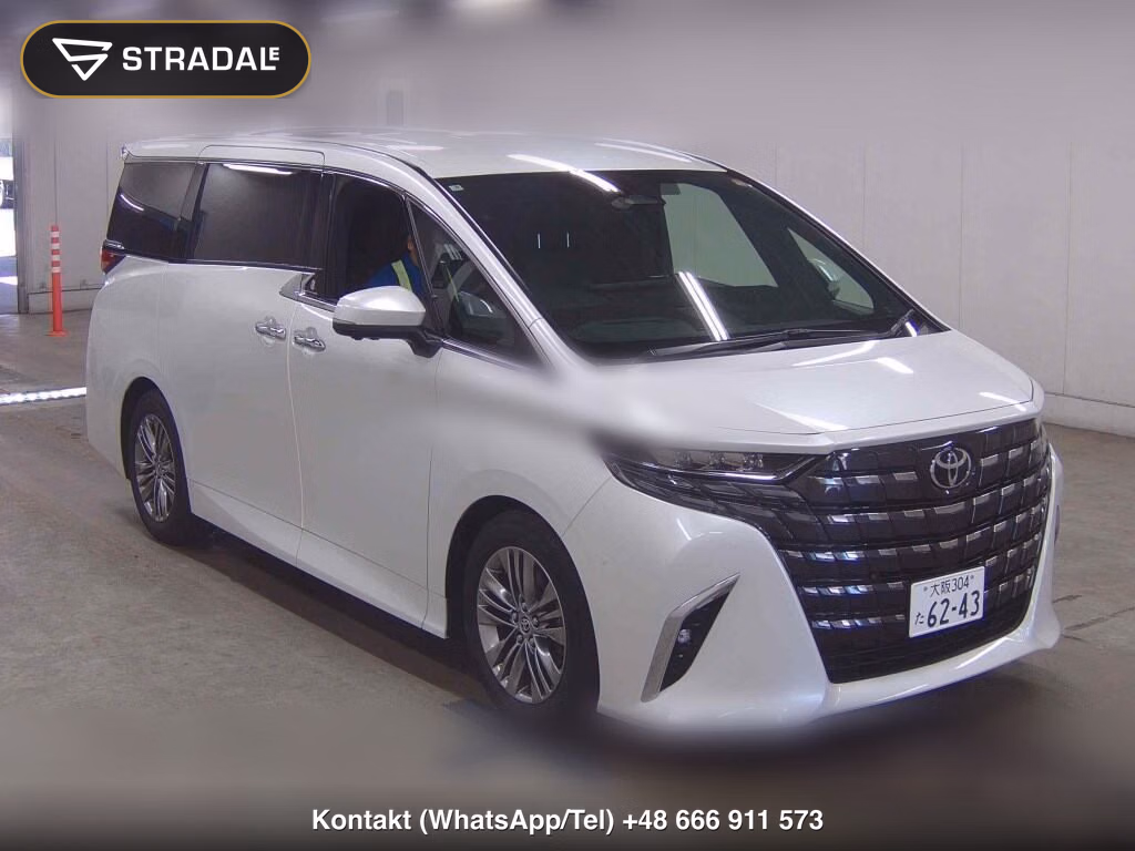 TOYOTA ALPHARD Z 2025, aukcja z Japonii, zdjęcie 1