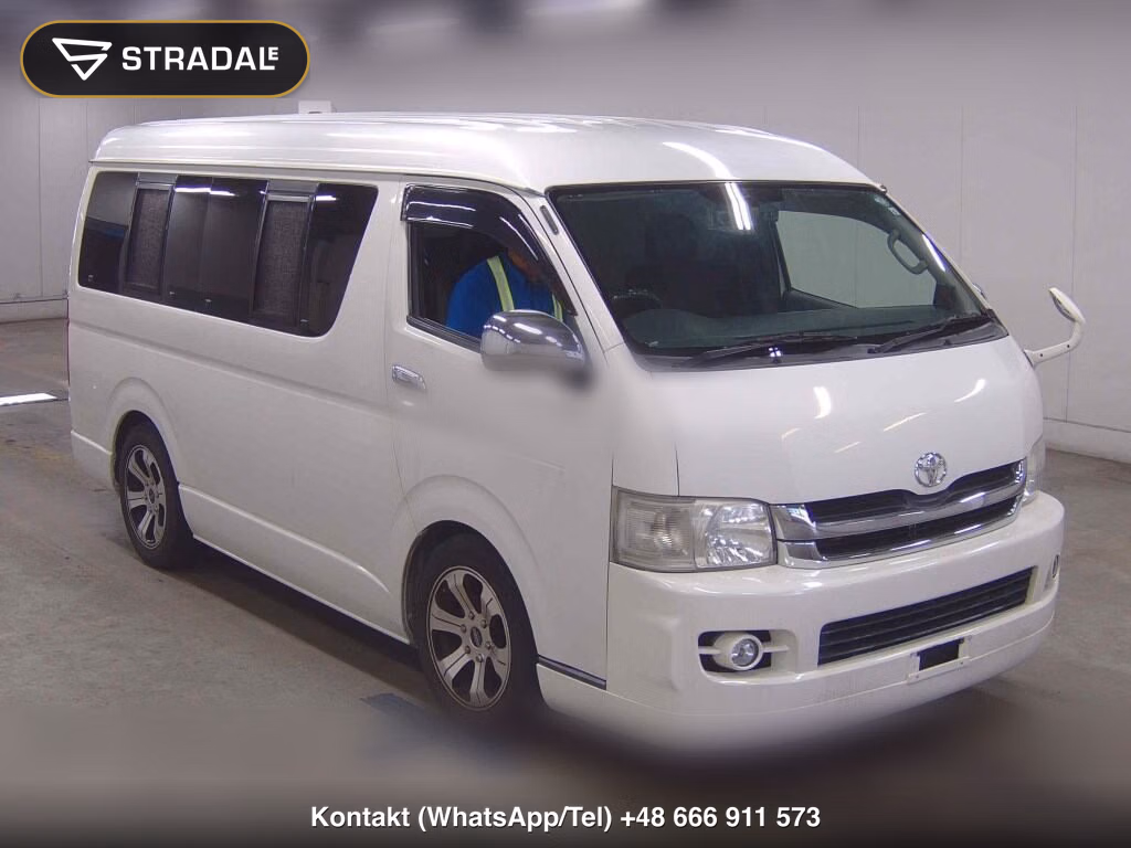 TOYOTA HIACE WAGON 4D GL 2009, aukcja z Japonii, zdjęcie 1