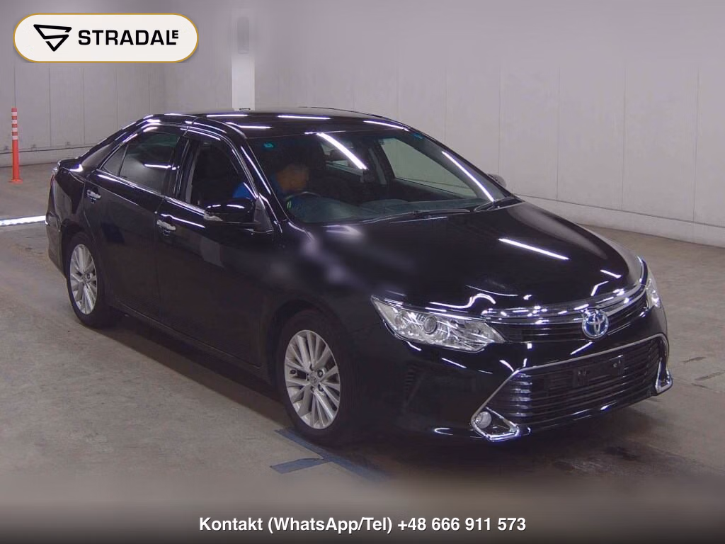 TOYOTA CAMRY 4D HYBRID G PACKAGE 2016, aukcja z Japonii, zdjęcie 1