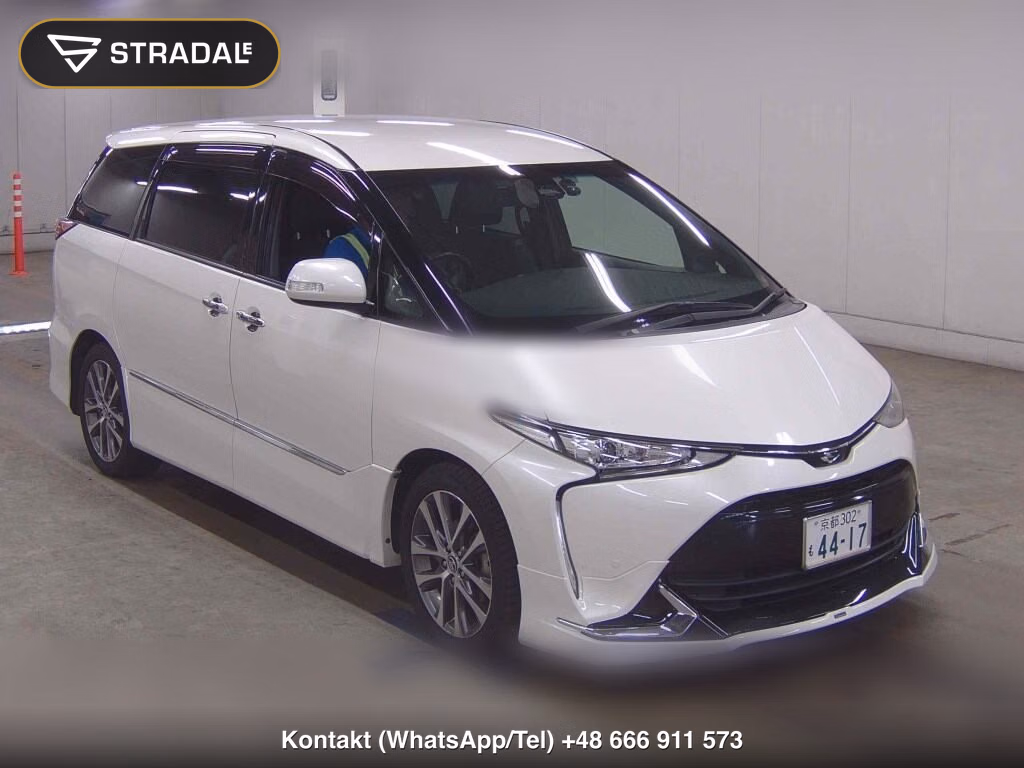 TOYOTA ESTIMA 5D AERAS PREMIUM 2016, aukcja z Japonii, zdjęcie 1
