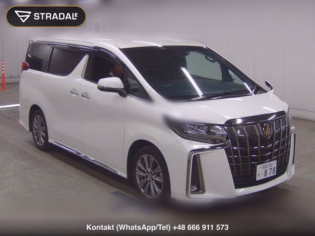 TOYOTA ALPHARD S TYPE GOLDⅢ 2022, aukcja z Japonii, zdjęcie 1