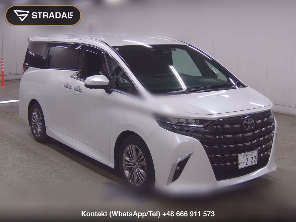 TOYOTA ALPHARD Z 2024, aukcja z Japonii, zdjęcie 1