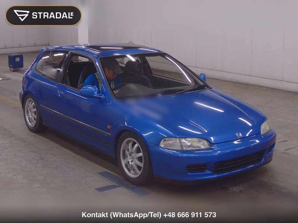 HONDA CIVIC 3D SIR Ⅱ 1993, aukcja z Japonii, zdjęcie 1