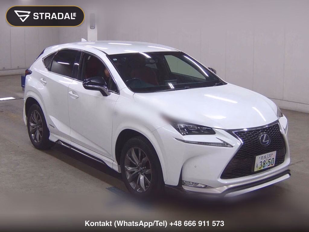 LEXUS NX NX300H F SPORT 2015, aukcja z Japonii, zdjęcie 1