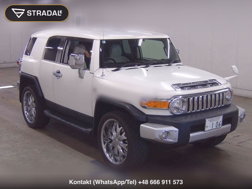 TOYOTA FJ CRUISER 4WD COLOR PACKAGE 2014, aukcja z Japonii, zdjęcie 1