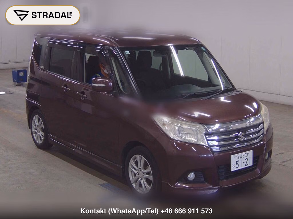 SUZUKI SOLIO HYBRID MZ 2015, aukcja z Japonii, zdjęcie 1