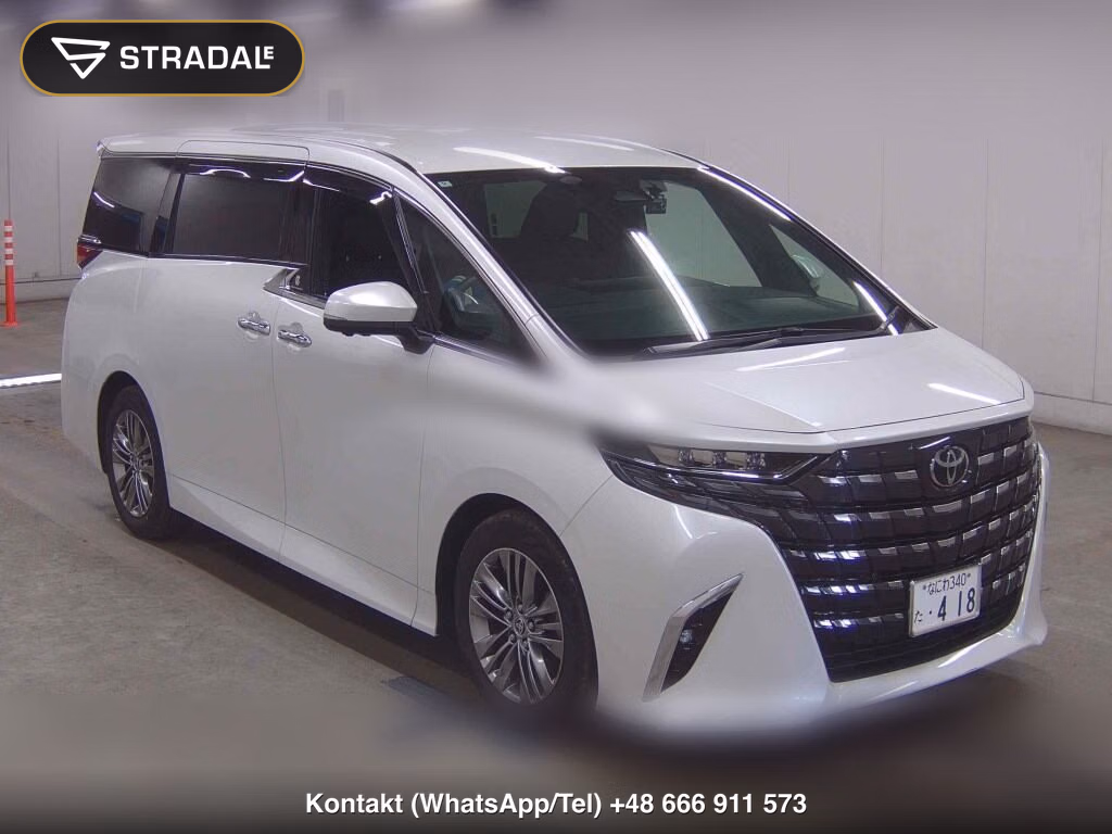 TOYOTA ALPHARD Z 2024, aukcja z Japonii, zdjęcie 1