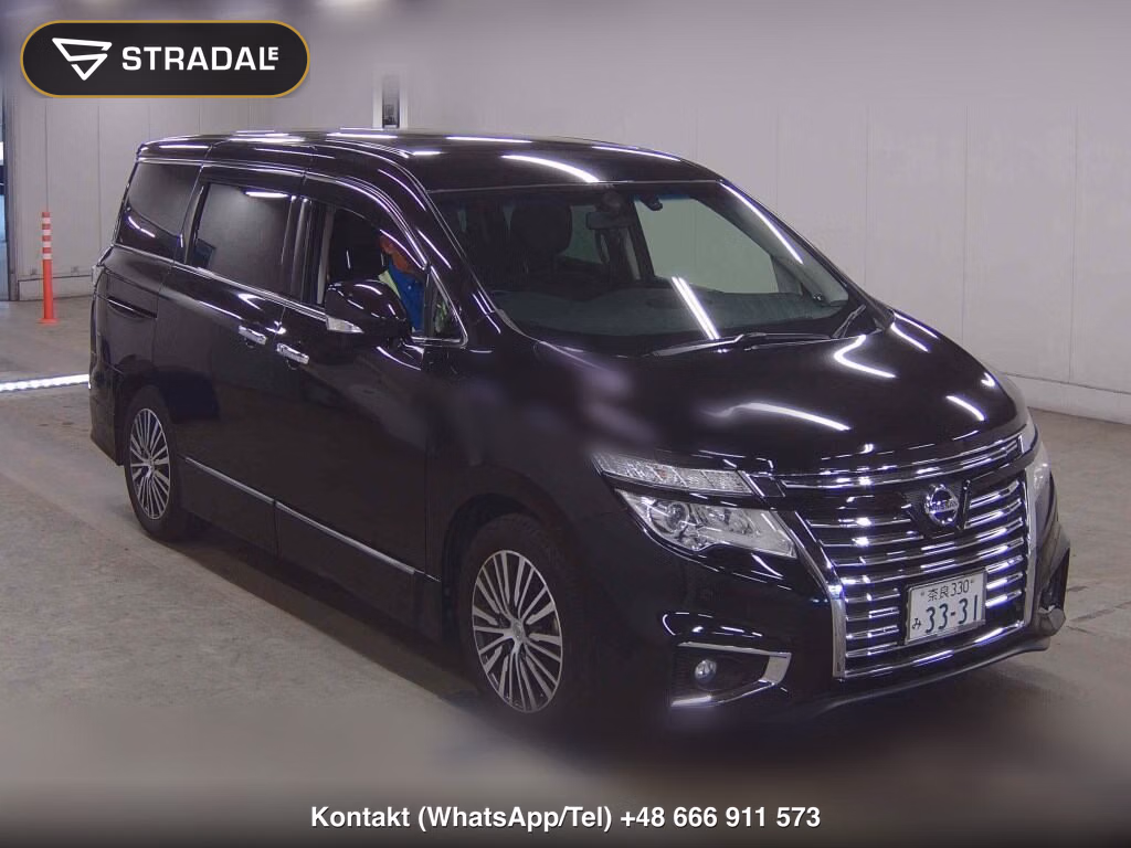 NISSAN ELGRAND 5D 350 HIGHWAY STAR PREMIUM 2014, aukcja z Japonii, zdjęcie 1