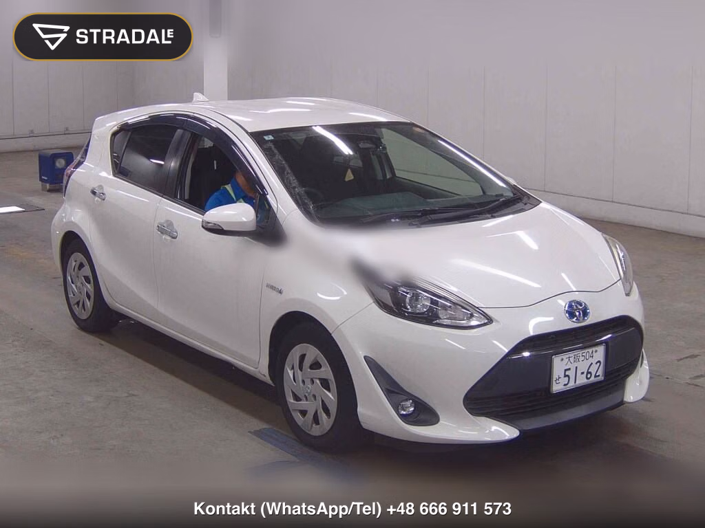 TOYOTA AQUA S STYLE BLACK 2018, aukcja z Japonii, zdjęcie 1