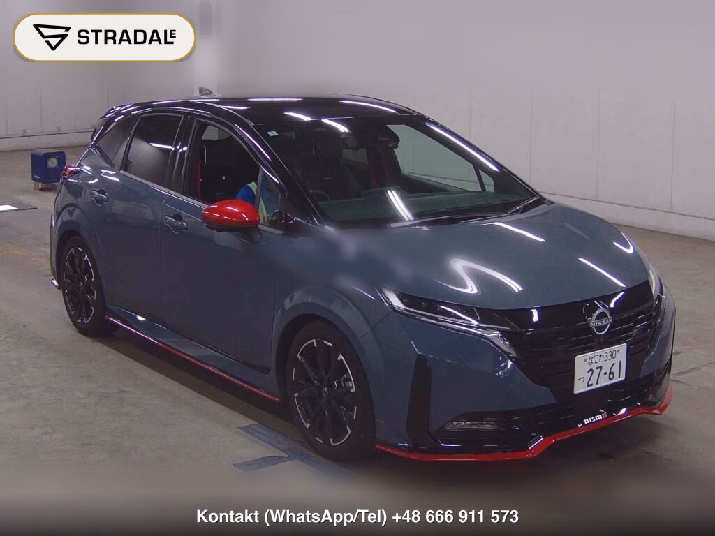 NISSAN AURA NISMO 2024, aukcja z Japonii, zdjęcie 1